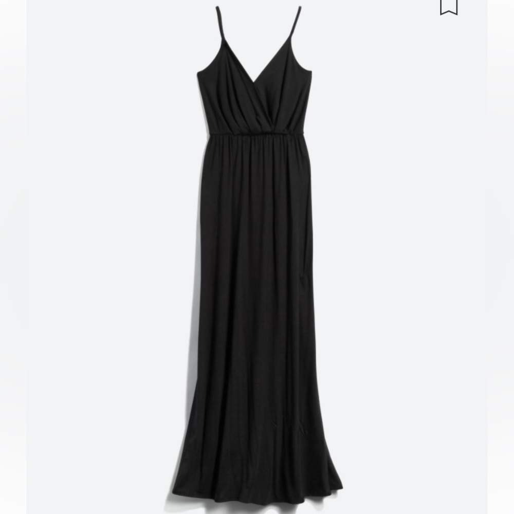 *NEW* Kaileigh Black Maxi Dress with Side Slit